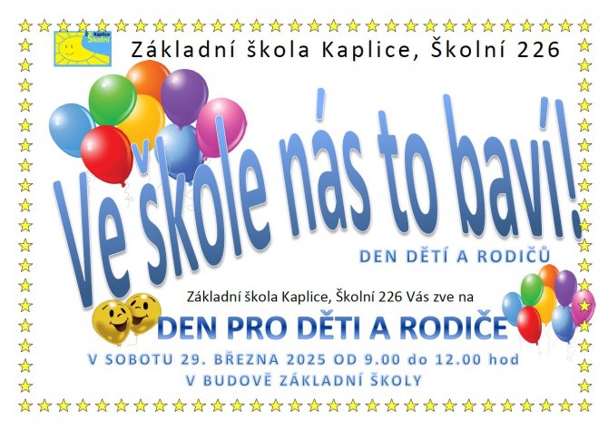 Den pro děti a rodiče